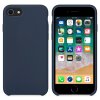 eng pl Silicone Case Soft Flexible Rubber Cover for iPhone SE 2020 iPhone 8 iPhone 7 dark blue 40745 3