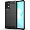 eng pl Carbon Case Flexible Cover TPU Case for Samsung Galaxy S10 Lite black 58676 1