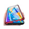 Magnetický oboustranný kryt na Samsung Galaxy A7 2018 (bez tvrzeného skla) - červený