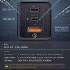 eng pl Baseus GaN fast wall charger PPS 65W USB 2x USB Typ C Quick Charge 3 0 Power Delivery SCP FCP AFC gallium nitride black CCGAN B01 56949 24