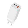 eng pl Baseus GaN fast wall charger PPS 65W USB 2x USB Typ C Quick Charge 3 0 Power Delivery SCP FCP AFC gallium nitride white CCGAN B02 56950 1