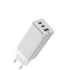 eng pl Baseus GaN fast wall charger PPS 65W USB 2x USB Typ C Quick Charge 3 0 Power Delivery SCP FCP AFC gallium nitride white CCGAN B02 56950 3