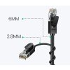 eng pl Ugreen Ethernet patchcord cable RJ45 Cat 6A UTP 1000Mbps 2 m black 70334 58915 9