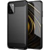 pol pl Carbon Case elastyczne etui pokrowiec Xiaomi Poco M3 Xiaomi Redmi 9T czarny 67636 1