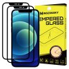 eng pl Wozinsky 2x Tempered Glass Full Glue Super Tough Screen Protector Full Coveraged with Frame Case Friendly for iPhone 11 iPhone XR black 65302 1