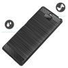 eng pl Carbon Case Flexible Cover TPU Case for Sony Xperia XA3 blue 50251 3