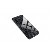 Skleněný luxusní Marble kryt na Huawei P20 - černý