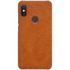 eng pl Nillkin Qin original leather case cover for Xiaomi Redmi Note 6 Pro brown 46138 2