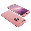 360 oboustranný kryt na iPhone 7 / 8 / SE 2020 / SE 2022 - růžový (bez výřezu na logo)