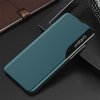 eng pl Eco Leather View Case elegant bookcase type case with kickstand for Samsung Galaxy A52 5G green 67213 2