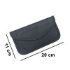 pol pl Etui antykradziezowe na klucze samochodowe telefon blokujace fale radiowe Faraday Box klatka Faradaya 20 cm x 11 cm czarny 61883 8