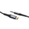 eng pl Joyroom stereo audio AUX cable 3 5 mm mini jack USB Type C for smartphone 1 m black SY A03 71691 1 kopie