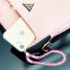 eng pl Phone lanyard pendant string cristal glass beads black 72143 7