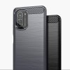 pol pl Carbon Case elastyczne etui pokrowiec Xiaomi Poco F3 czarny 72176 2