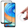 eng pl Wozinsky Full Cover Flexi Nano Glass Hybrid Screen Protector with frame for Xiaomi Redmi Note 9 Pro Redmi Note 9S black 61052 1