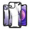 eng pl Ringke Fusion X durable PC Case with TPU Bumper for iPhone 13 black FX545E55 76632 3