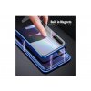 Magnetický oboustranný kryt s tvrzeným sklem na Samsung Galaxy A32 4G - modrý