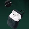 eng pl Nylon AirPods Case Nylon hard case for AirPods 2 AirPods 1 with carabiner grey 72296 3