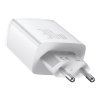 eng pl Baseus Compact quick charger USB Type C 2x USB 30W 3A Power Delivery Quick Charge white CCXJ E02 76968 3