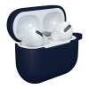 eng pl Apple AirPods 3 soft silicone earphones case clip hook dark blue case D 81653 1