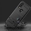 eng pl Carbon Case Flexible Cover TPU Case for Motorola One Vision black 52073 3