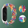 eng pm Strap Fabric replacement band strap for Xiaomi Mi Band 6 5 4 3 braided cloth bracelet black 77705 4
