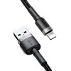 eng pm Baseus Cafule Cable durable nylon cord USB Lightning QC3 0 1 5A 2M black CALKLF CG1 46810 5