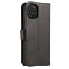 eng pl Magnet Case elegant case case cover with a flap and stand function for Motorola Moto E30 black 88544 2
