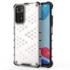 eng pl Honeycomb case armored cover with a gel frame for Xiaomi Redmi Note 11S Note 11 transparent 89001 1