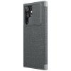 eng pl Nillkin Qin Cloth Pro Case Case For Samsung Galaxy S22 Ultra Camera Protector Holster Cover Flip Cover Gray 106527 4