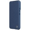 eng pl Nillkin Qin Cloth Pro Case Case For Samsung Galaxy S22 S22 Plus Camera Protector Holster Cover Flip Cover Blue 106524 4