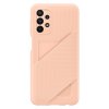 eng pl Samsung Card Slot Cover Case for Samsung Galaxy A23 5G Silicone Cover Card Wallet Copper EF OA235TPEGWW 107905 1