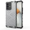 eng pl Honeycomb case armored cover with a gel frame for Vivo V23 5G transparent 96400 1