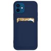 eng pl Card Case Silicone Wallet Case with Card Slot Documents for Samsung Galaxy A23 Navy Blue 91408 1