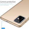 Matný Thin kryt na Samsung Galaxy A23 / A23 5G - zlatý