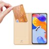 eng pl Dux Ducis Skin Pro Holster Cover Flip Cover for Xiaomi Redmi Note 11 Pro 5G 11 Pro gold 91326 2