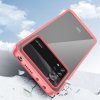 eng pl Outer Space Case Xiaomi Poco X4 Pro 5G cover with a flexible frame red 106605 3