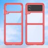 eng pl Outer Space Case for Samsung Galaxy Z Flip 3 cover with a flexible frame red 106616 8