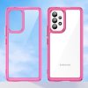 eng pl Outer Space Case for Samsung Galaxy A53 5G cover with a flexible frame pink 106622 8