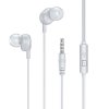 eng pl Remax in ear earphone mini jack 3 5 mm headset with remote control white RW 105 white 56868 1