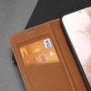 Dux Ducis Skin X2 luxusní flipové pouzdro na Samsung Galaxy S23 - hnědé