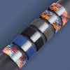 eng pl Strap Fabric Watch Band 8 7 6 SE 5 4 3 2 41mm 40mm 38mm Braided Fabric Strap Watch Bracelet Black and White 77690 5