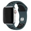 Silikonový řemínek Dots na Apple Watch na 8 / 7 / 6 / 5 / 4 / 3 / 2 / SE (49/45/44/42 mm) - petrolejovočerný