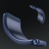 eng pl Carbon Case for Motorola Moto G32 flexible silicone carbon cover blue 120578 4