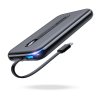 eng pl Joyroom Linglong powerbank 10000mAh 20W Power Delivery Quick Charge USB USB Type C built in USB Type C cable black JR L001 black 77585 3