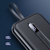 eng pl Joyroom Linglong powerbank 10000mAh 20W Power Delivery Quick Charge USB USB Type C built in USB Type C cable black JR L001 black 77585 6