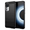 eng pl Carbon Case case for Xiaomi 12T Pro Xiaomi 12T flexible silicone carbon cover black 134956 1