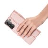 Dux Ducis Skin Pro luxusní flipové pouzdro na Samsung Galaxy S21 Plus 5G - růžové