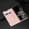 Dux Ducis Skin Pro luxusní flipové pouzdro na Samsung Galaxy S21 Ultra 5G - růžové