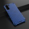 Honeycomb armor kryt na Samsung Galaxy S21 Plus 5G - modrý
